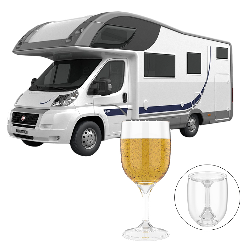 Wine & Beer Tours Of Nova Scotia - RV المحمولة كأس للنبيذ كأس قابل