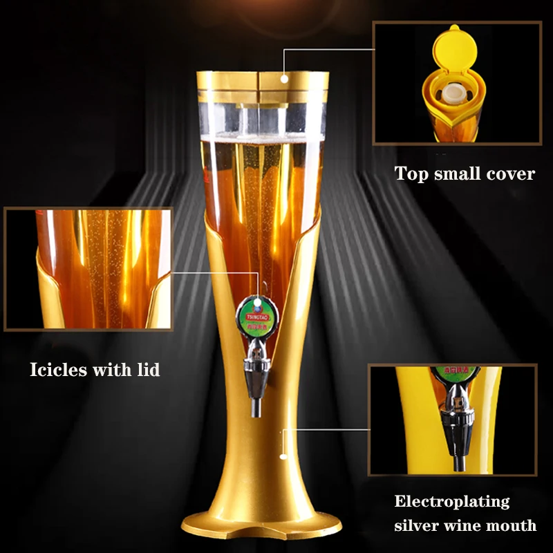 Wine Beer Juice - 220 فولت الكهربائية 3 لتر مدفع