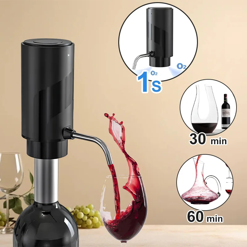 Wine Beer Liquor - ذكي النبيذ مهوية موزع قابلة للشحن