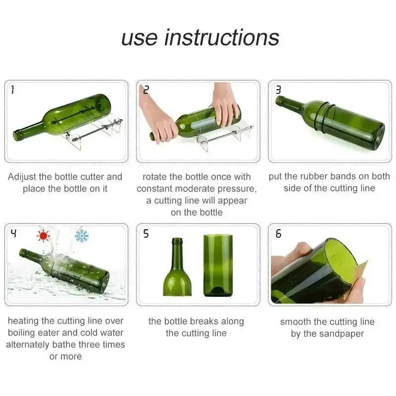 أداة جديدة لقطع الزجاجات، طقم  - مراجعة Beer Wine Kit وسعره