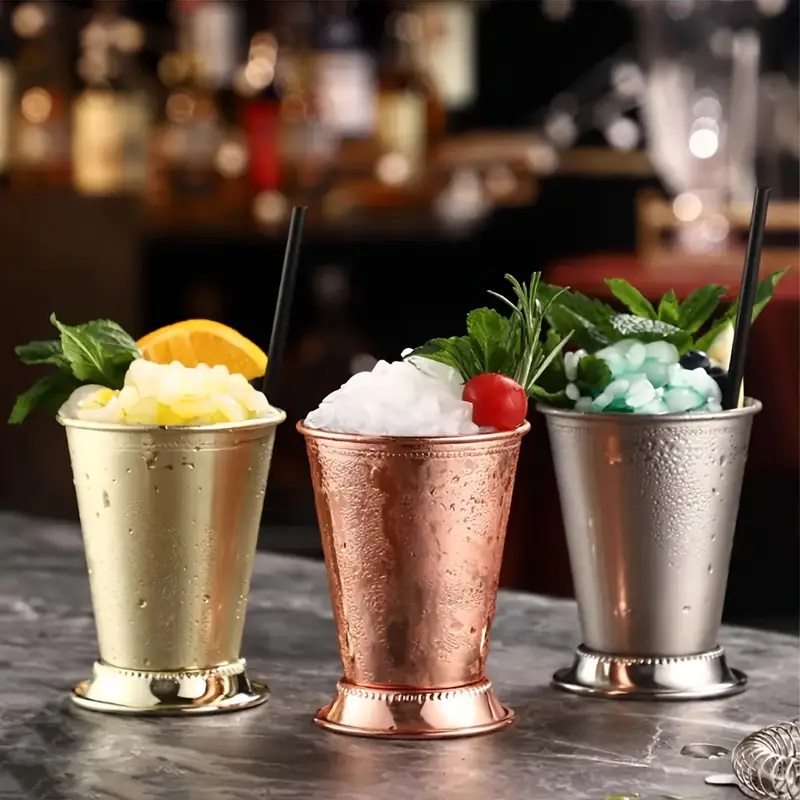 تيكي النعناع Julep القدح كوكتي - مراجعة Wine Beer Mix Drink وسعره