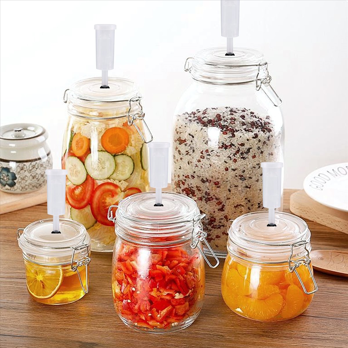 طقم أغطية التخمير ABFS، أقفال  - مراجعة Beer Wine Kit وسعره