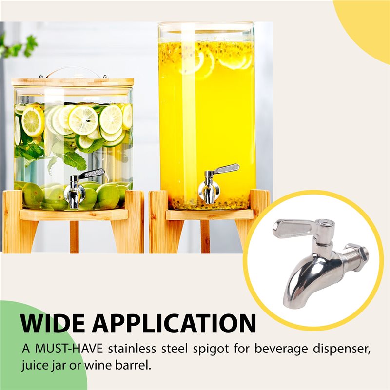 ABMI-صنبور من الفولاذ المقاوم  - مراجعة Wine Beer Juice وسعره