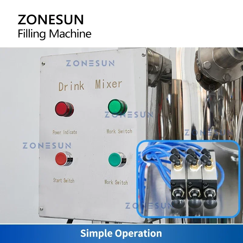 ZONESUN المشروبات الغازية آلة  - مراجعة Wine Beer Juice وسعره