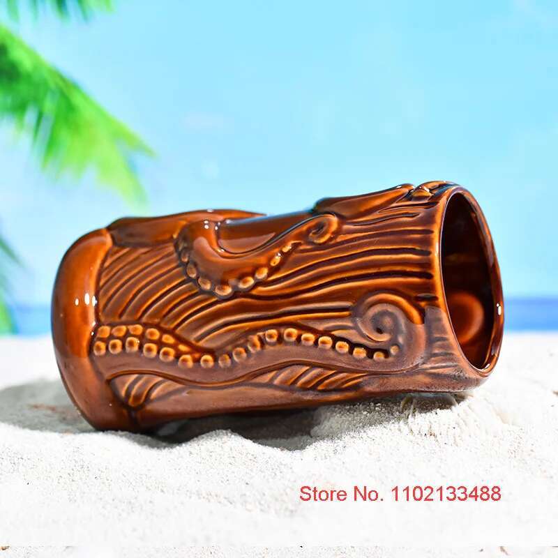TIKI بار كوكتيل كوب هاواي الاس - مراجعة Wine Beer Mix Drink وسعره