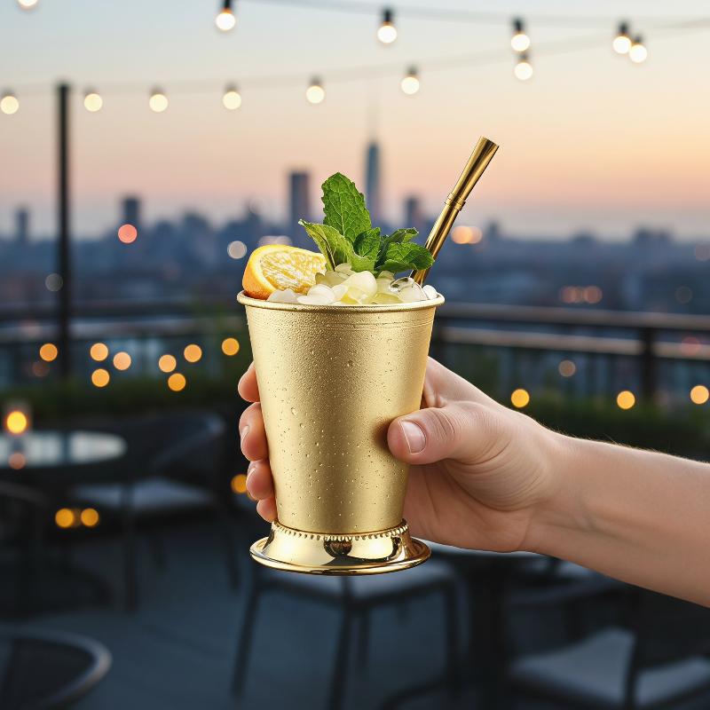 كوب مينت جوليب من الفولاذ المق - مراجعة Wine Beer Mix Drink وسعره