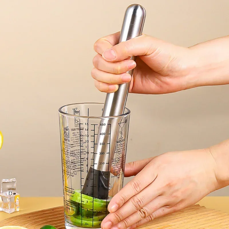 الفولاذ المقاوم للصدأ سحق الجل - مراجعة Muddler Cocktail Bar وسعره