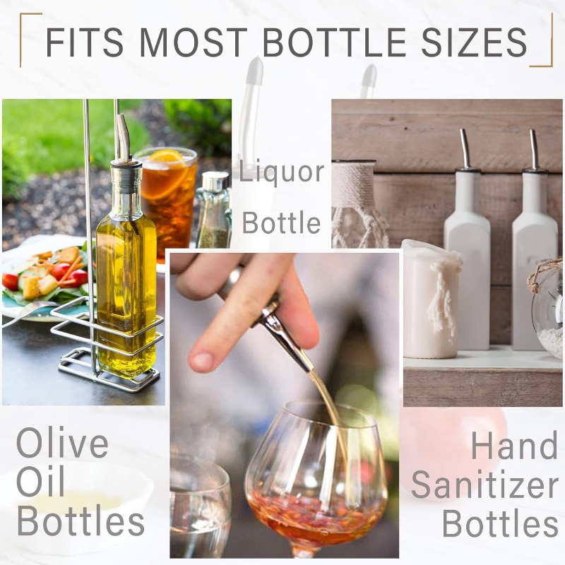 سدادة زجاجة نبيذ من الفولاذ ال - مراجعة Wine Beer Liquor وسعره